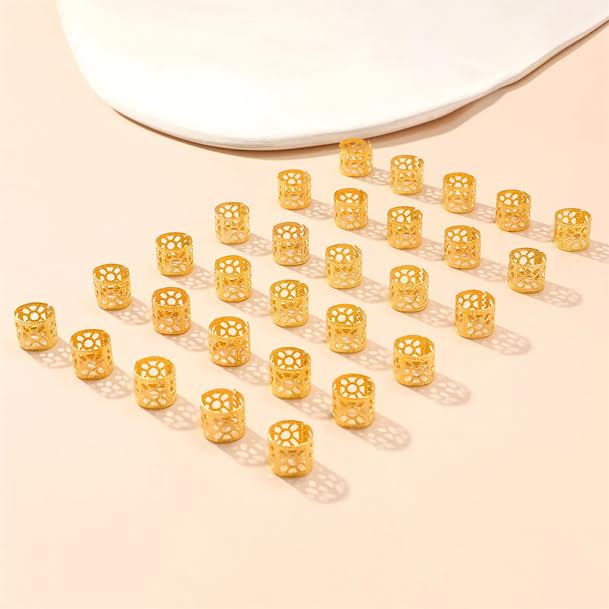 Anneaux Cheveux Dorée