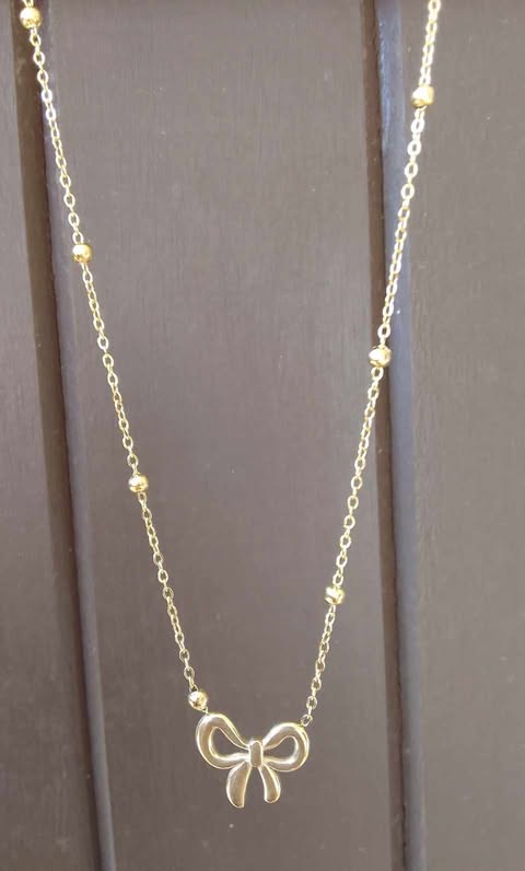 Collier Noeud Papillon
