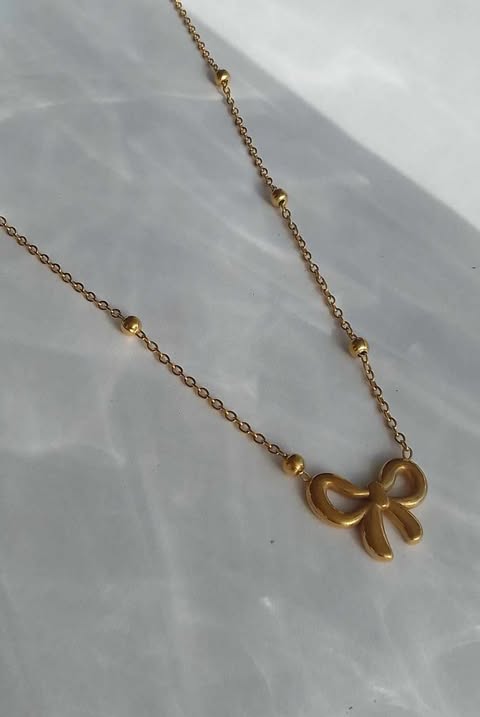 Collier Noeud Papillon