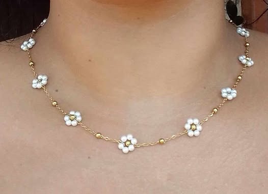 Collier Fleurs