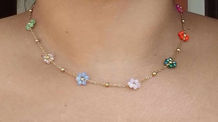 Collier Fleurs