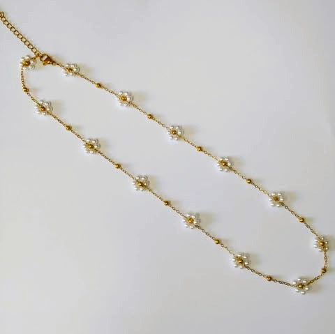 Collier Fleurs